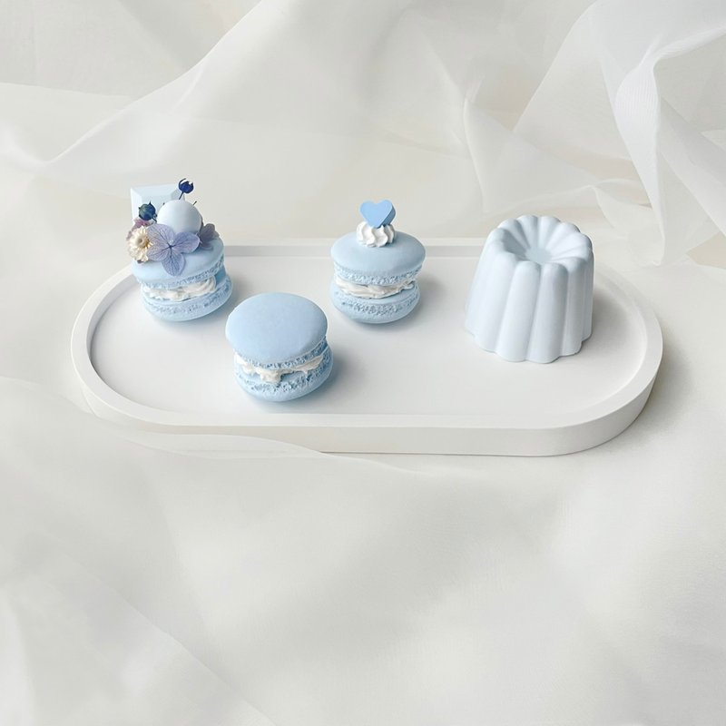 [Fragrant Crelo] Sky Blue Sky Gypsum Diffusing Fragrance Crelo Fragrance Stone Fragrance Brick - น้ำหอม - วัสดุอื่นๆ สีน้ำเงิน