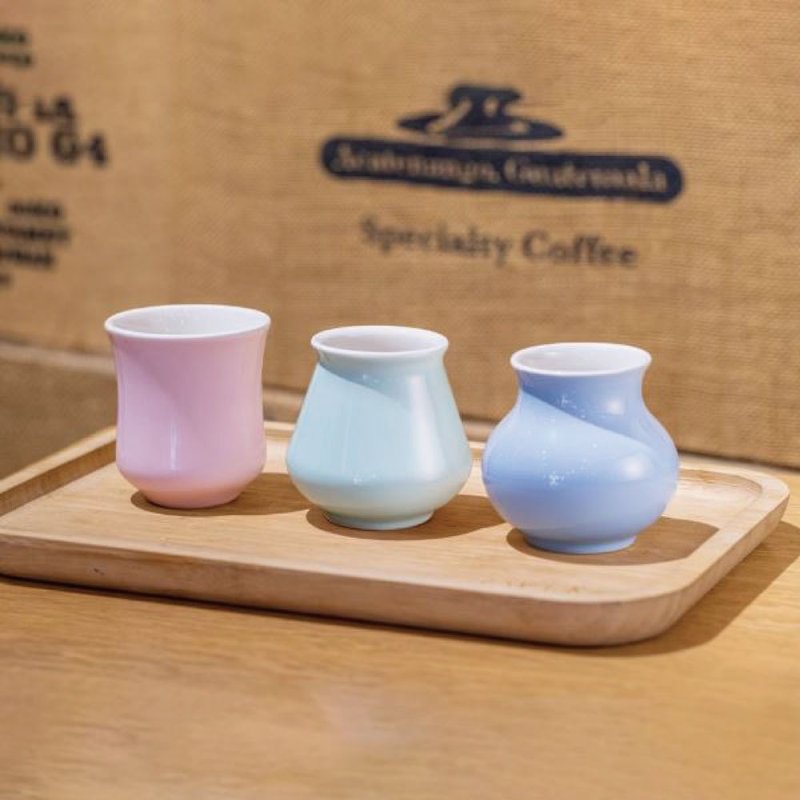 【年末セール50%OFF】「チートカップ」ギフトボックスセット - チートカップ/アロマカップ/フレーバーカップ 3種各1個 - その他のカップ - その他の素材 多色