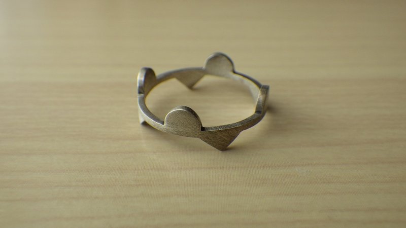 Seasonal Rain Front Ring - 戒指 - 其他金屬 銀色