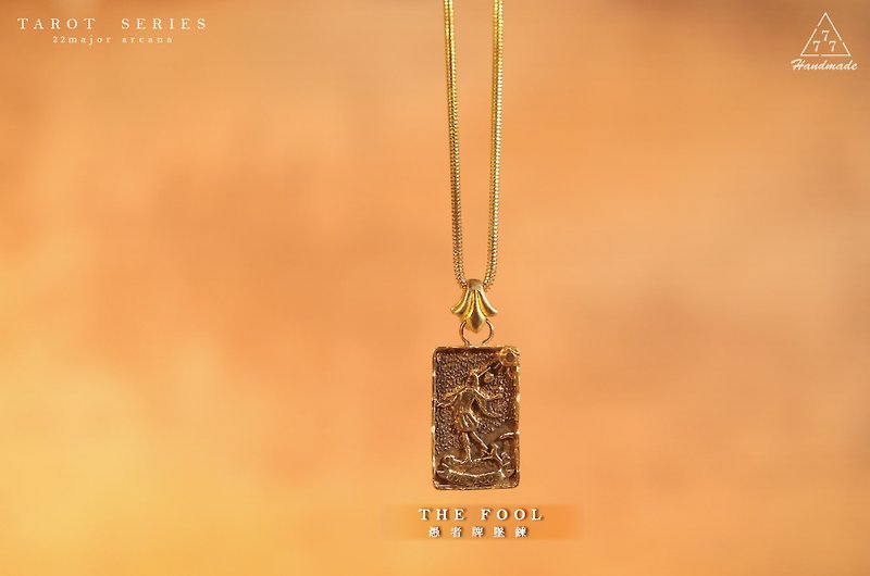 Sterling Silver/ Bronze Tarot Necklace- /Tarot Stars/Collection Necklace - สร้อยคอ - เงินแท้ 