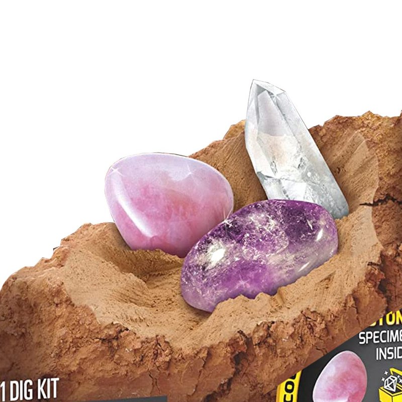 NATIONAL GEOGRAPHIC National Geographic Geological Gemstone Mini Digging Set - ของเล่นเด็ก - วัสดุอื่นๆ 