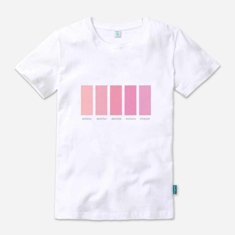 Dry Rose - Neutral Short Sleeve T-shirt - เสื้อฮู้ด - ผ้าฝ้าย/ผ้าลินิน หลากหลายสี