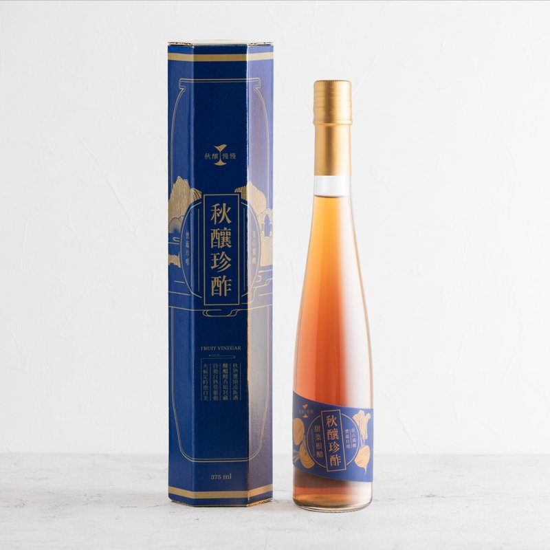 iTQi一星認證丨秋釀珍酢丨天然純釀造甜菜根醋 375ml - 醋/水果醋 - 新鮮食材 
