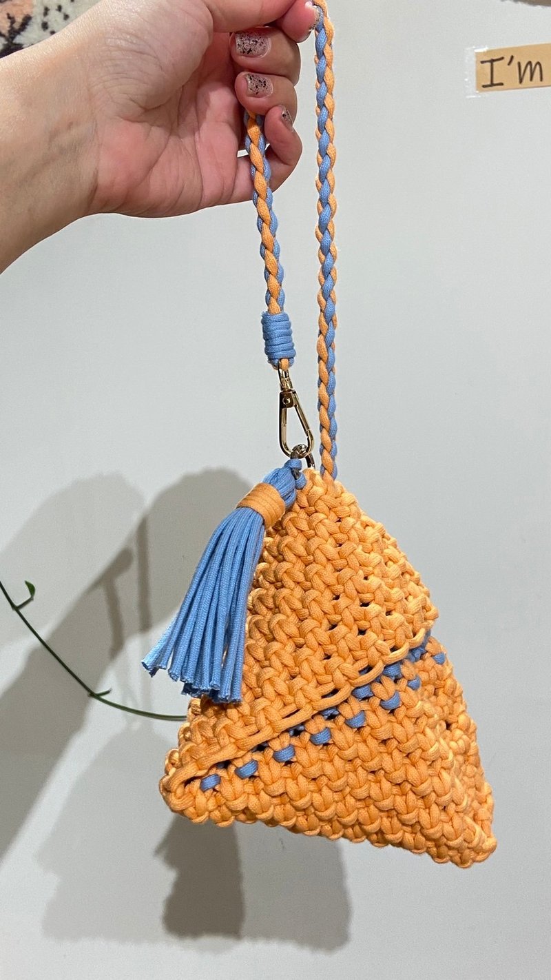 Macrame French Knitting - Little Stingray Handbag Experience Course (Cultural coins can be used) - เย็บปักถักร้อย/ใยขนแกะ/ผ้า - ผ้าฝ้าย/ผ้าลินิน 