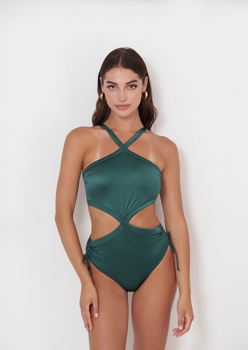 Artemis | Malachite | One Piece - Women's Swimwear - Nylon 