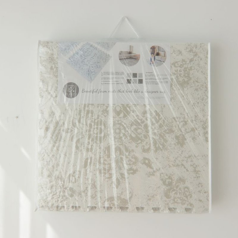 【PLAYZU】Transparent storage bag with textured rope handle - Storage - Plastic Transparent