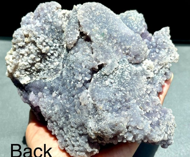 奇石シリーズ* 天然 グレープアゲート 原石 Natural crystal