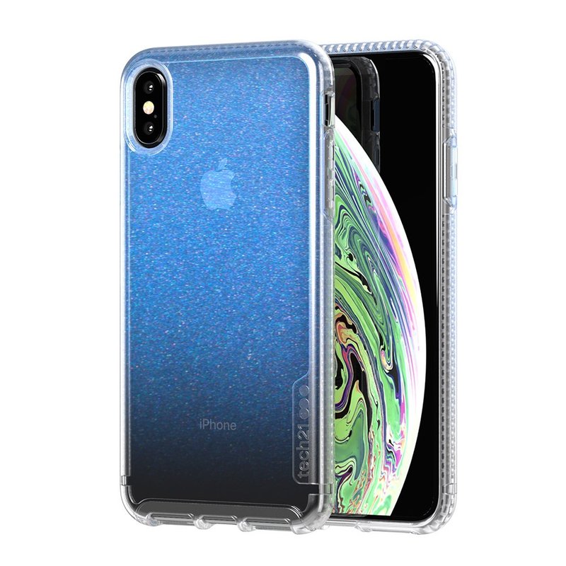 英國Tech21PURE iPhone Xs Max防撞硬式保護殼(5056234706459) - 手機殼/手機套 - 矽膠 藍色