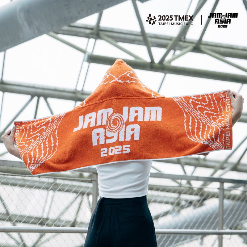 Jam的怕你冷_JJA毛巾帽(橘色款) - 毛巾/浴巾 - 棉．麻 橘色