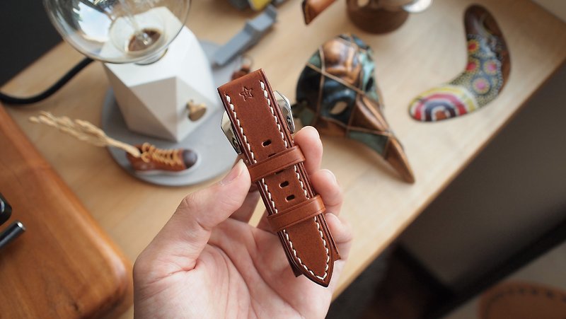 Panerai leather strap customized Panerai - Watchbands - Genuine Leather Multicolor