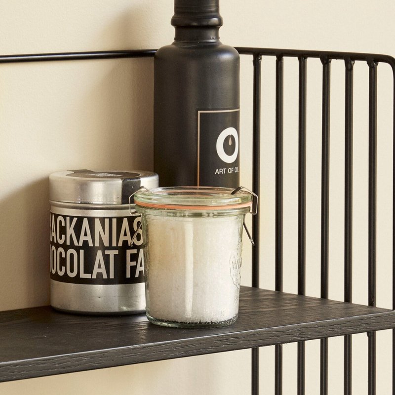 【Hübsch】－185002 德國Weck玻璃密封罐160ML 收納罐 儲物罐聖 - 居家收納/收納盒/儲物盒 - 玻璃 透明