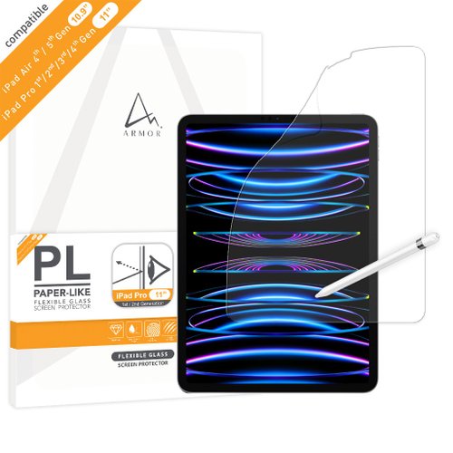 ARMOR ARMOR iPad 10.9/11 軟性玻璃類紙濾藍光螢幕保護貼