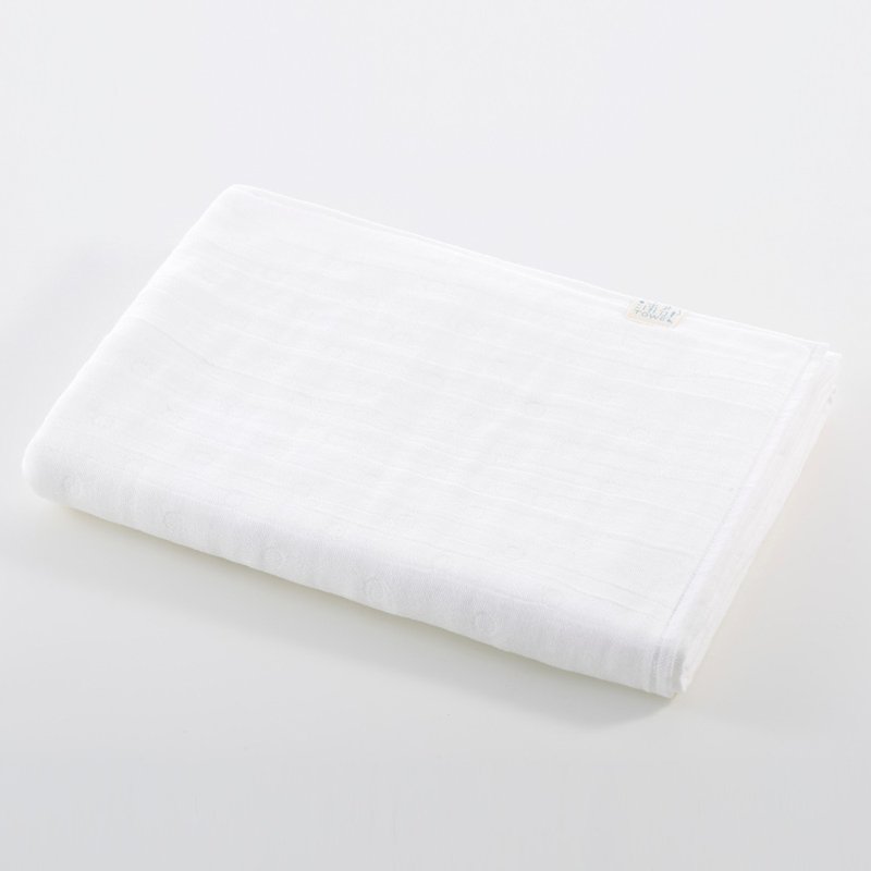 [Made in Japan] Gamagori Thin Bath Towel-White - Other - Cotton & Hemp 
