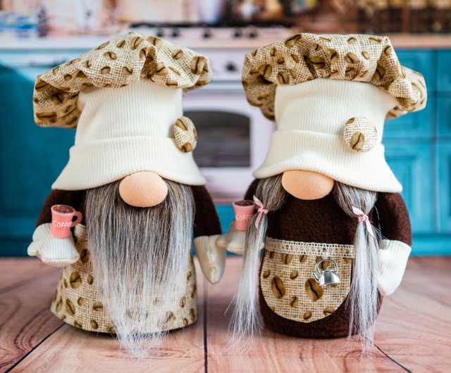 Gnome Cook / Chef Gnome / Kitchen decor - Shop DollsandGnomes Coffee Pots &  Accessories - Pinkoi