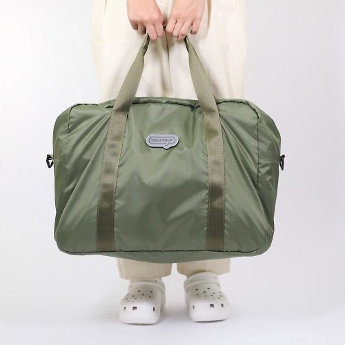 murmur murmur 輕簡旅袋|橄欖|行李袋推薦