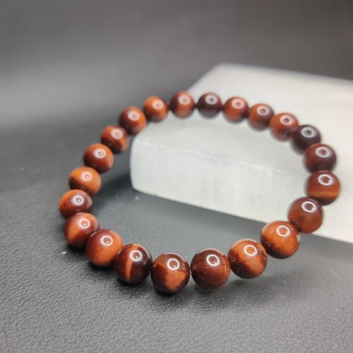 Double W 天然水晶創作館 紅虎眼石 Tiger's eye Tigerite 手串 手鍊 天然水晶 水晶手鍊
