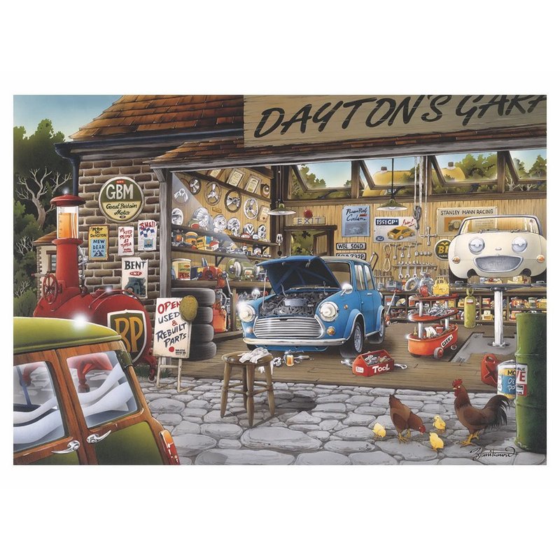 Dayton's Garage/Puzzle - Puzzles - Paper 