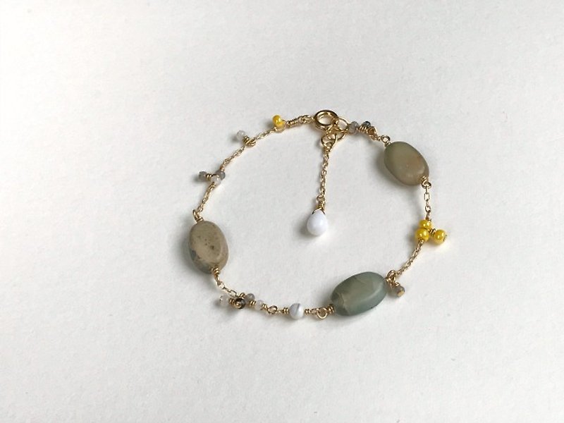Chamomile（bracelet） - Bracelets - Other Metals Gold