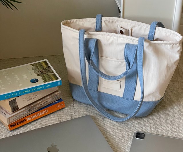 韓国 The Ally BAG |ブルーショルダーバッグ - ショップ theally