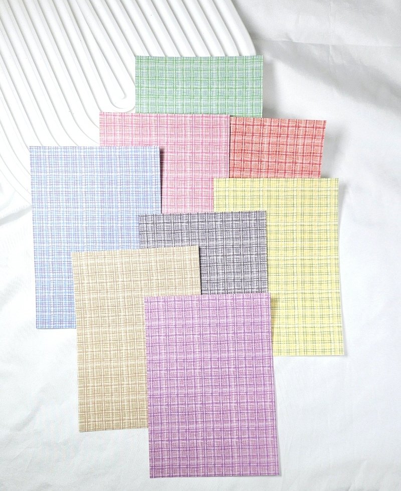 tweed background paper - Sticky Notes & Notepads - Paper Multicolor