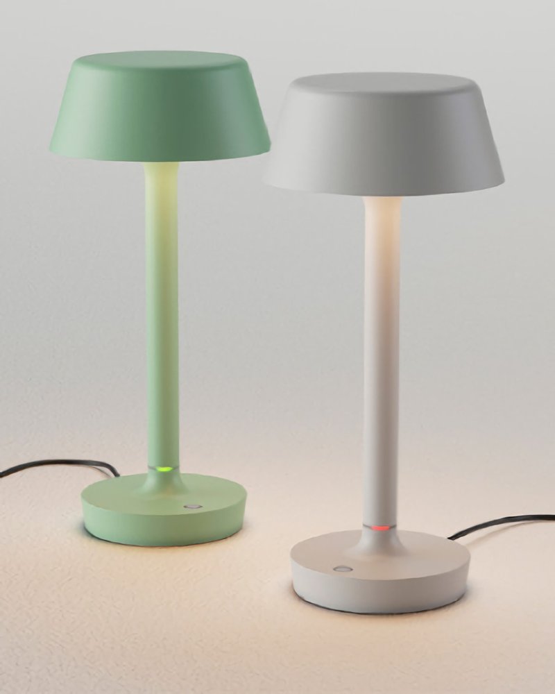 Fairy Touch Dimming Desk Lamp Mini Rechargeable for Wireless Use - โคมไฟ - อลูมิเนียมอัลลอยด์ 