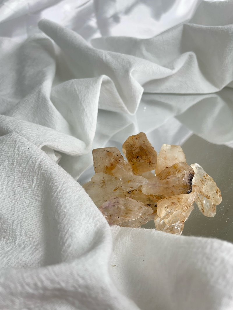 黑金超七 紫晶 髮晶100g 原礦 原石 招財 - 其他 - 水晶 多色