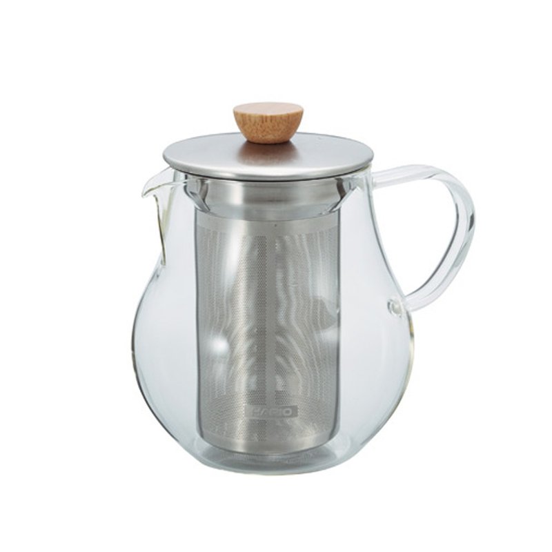 HARIO 極簡花茶壺700/ TPC-70HSV - 茶壺/茶杯/茶具 - 玻璃 透明