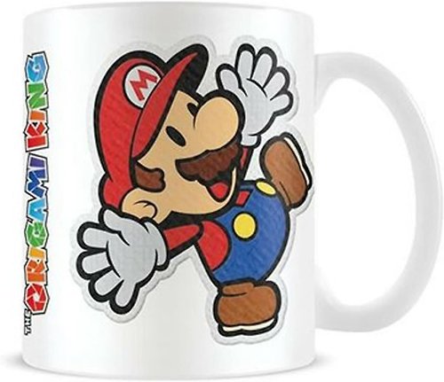 Dope 私貨 【任天堂】紙片瑪利歐 – Paper Mario (Sticker) 英國進口馬克杯