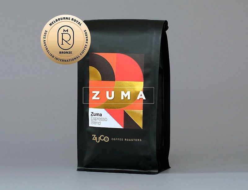 [Australian International Coffee Awards] 2022 Bronze Italian Blended Beans ZUMA Espresso - Coffee - Other Materials 