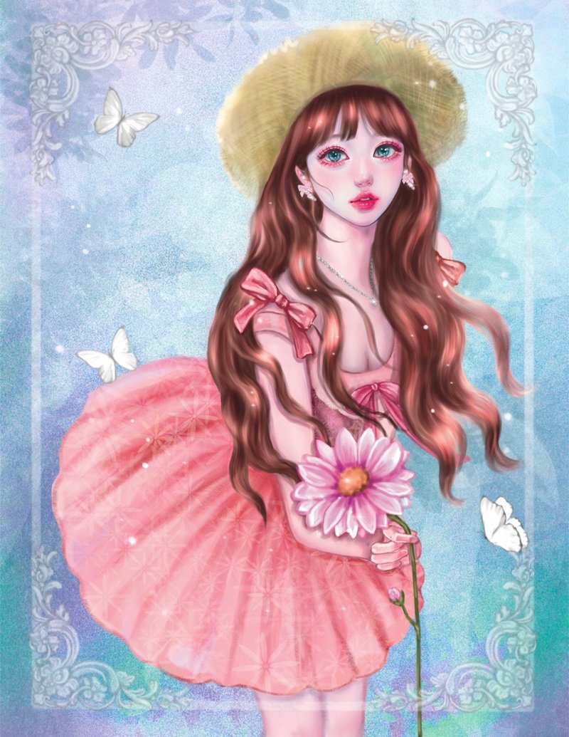 莉茲貼紙 - 貼紙 - 紙 多色