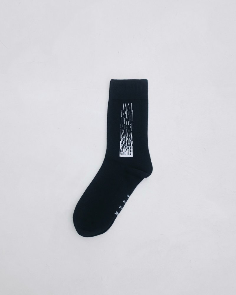 MUKK DESIGN rain silk socks - Socks - Other Materials Black