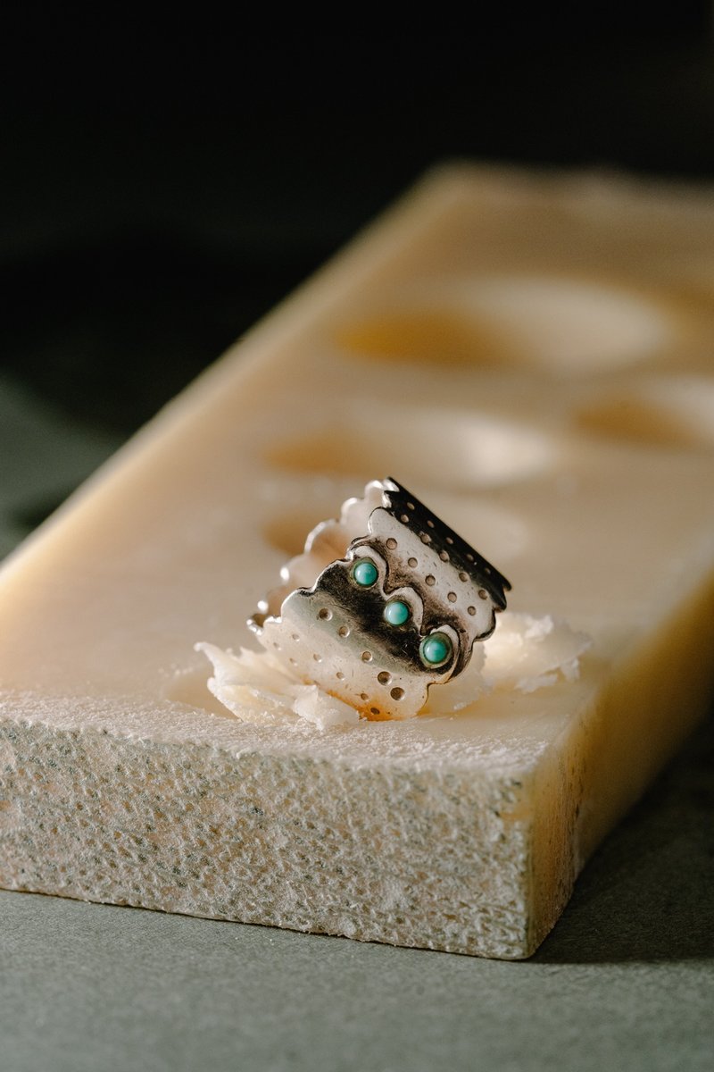 CRACKER ring - 戒指 - 銀 