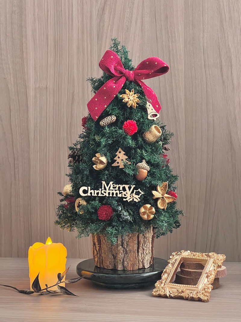 聖誕限定 永生聖誕樹/雪松聖誕樹/不凋聖誕樹 - 乾燥花/永生花 - 植物．花 