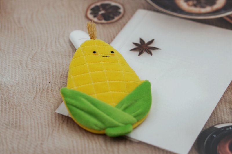 Bucute corn amulet. Royal guard set. Peace amulet bag/for babies/handmade/ - Baby Gift Sets - Polyester Yellow