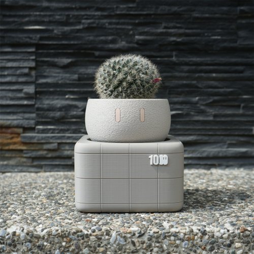 1000Material EMOO的家(小)/植物架/展示架/盆栽植物收納架/交換禮物/聖誕禮物