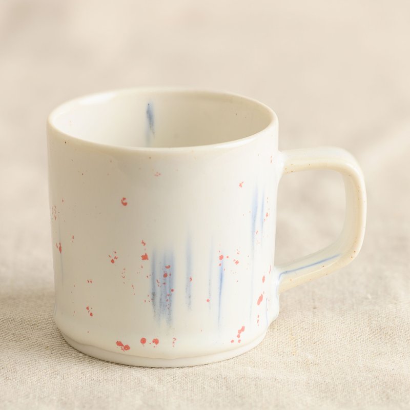 Rice Grain Point Flow - Cup Set - Mugs - Porcelain 