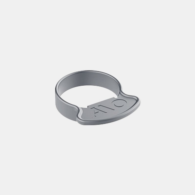 Quick release seat stabilizing ring- Cement gray - จักรยาน - โลหะ สีดำ