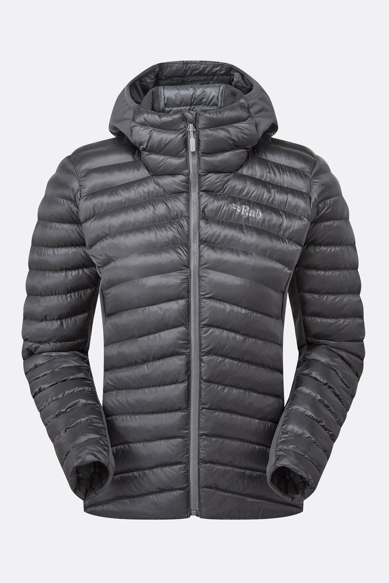 【Rab】Women's Cirrus Flex women's lightweight warm synthetic fiber jacket graphite gray - ชุดกีฬาผู้หญิง - เส้นใยสังเคราะห์ สีแดง