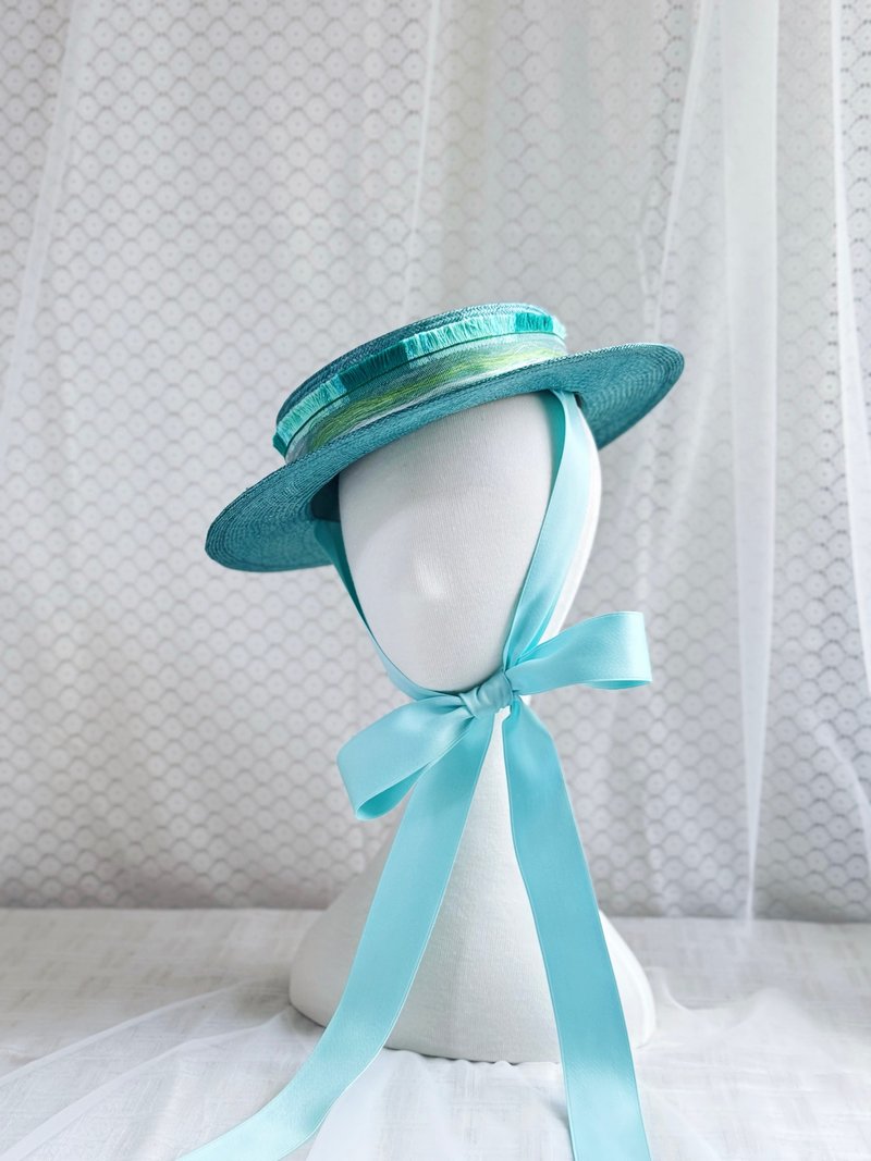 Straw hat- Ophelia - 帽子 - 棉．麻 