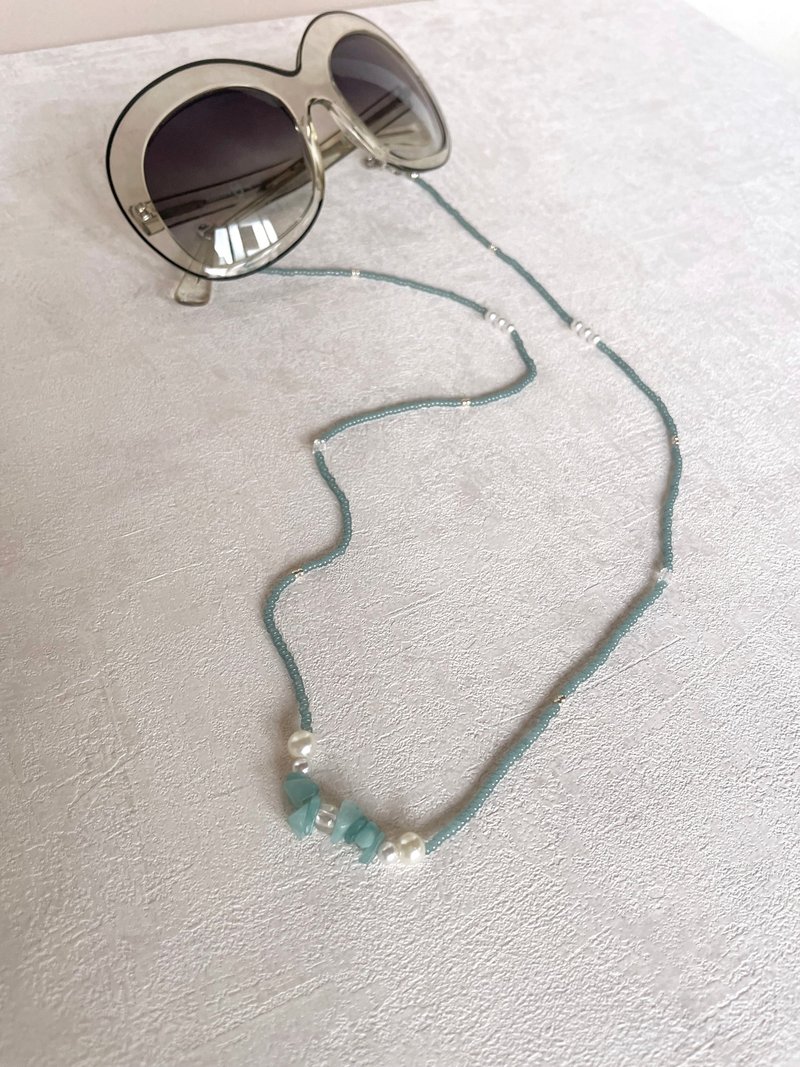 Tiffany  Necklace / Glasses chain / Bracelet - กรอบแว่นตา - แก้ว สีเขียว