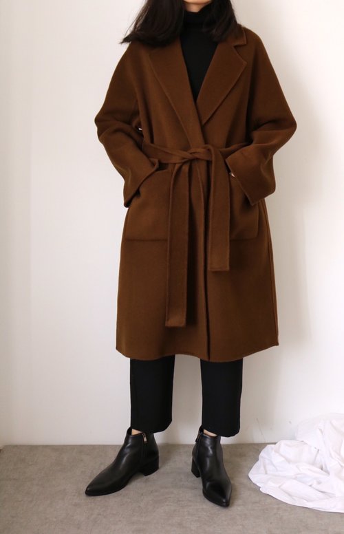 MétaFormose Ren Coat 手縫喀什米爾羊毛大衣 新批次顏色請私訊