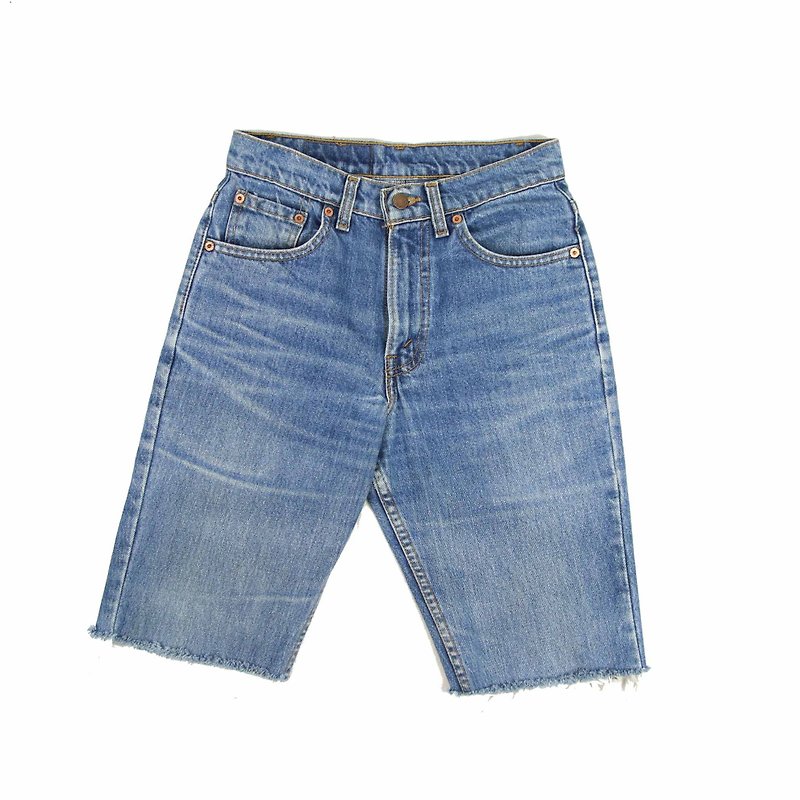 Tsubasa.Y vintage house blue levis012, denim shorts, tannin shorts - Women's Pants - Other Materials 