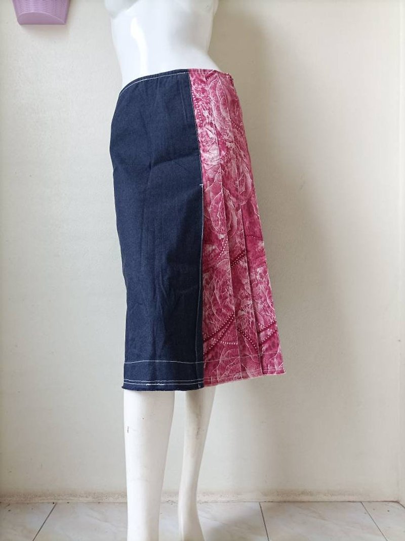 Vintage Cristina Gavio Skirt Size S Waist 30 - Skirts - Cotton & Hemp 