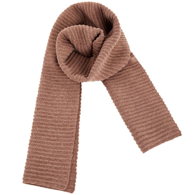 KOOW Resurrection warm thick wool cashmere corrugated long scarf - ผ้าพันคอถัก - ขนแกะ 