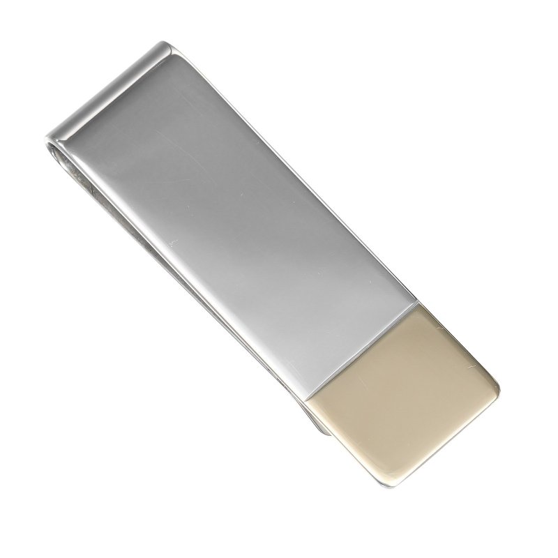 【日本直送】ティファニー TIFFANY&Co. コンビ マネークリップ シルバー925×K18YG ユニセックス【中古】 - 其他 - 銀 銀色