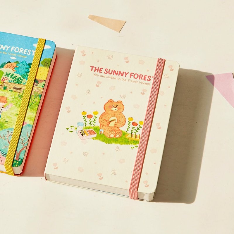 7321Design-Sunny Forest Calendar - picnic, 7321-82399 - สมุดบันทึก/สมุดปฏิทิน - กระดาษ หลากหลายสี