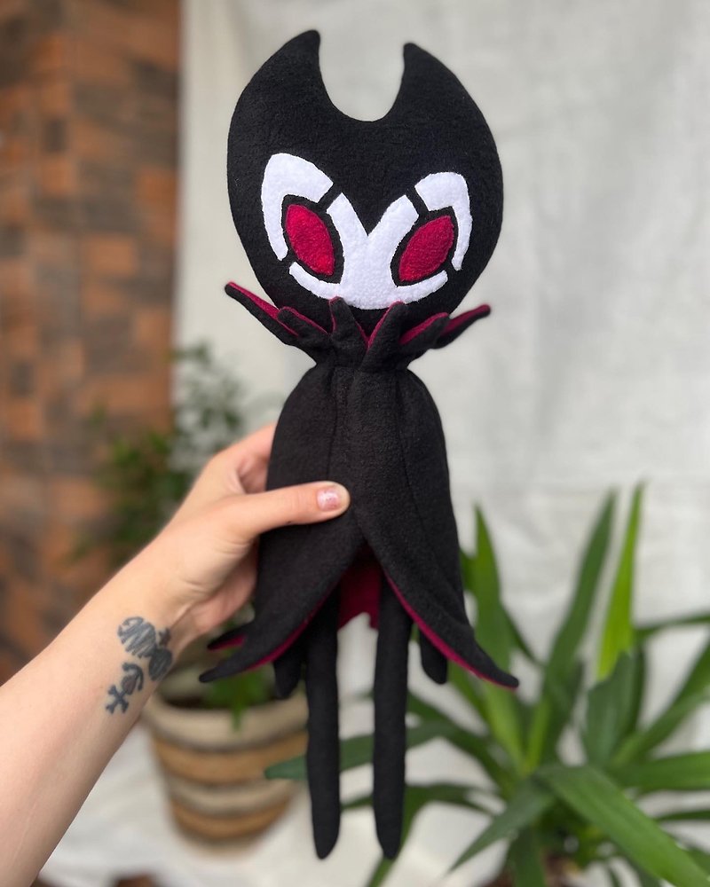 Hollow knight Troupe Master Grimm  plush doll toy - Stuffed Dolls & Figurines - Other Metals Black