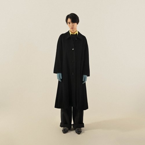 那舒比古著 NaSuBi Vintage 【NaSuBi Vintage】100%喀什米爾日本製羊毛古著大衣