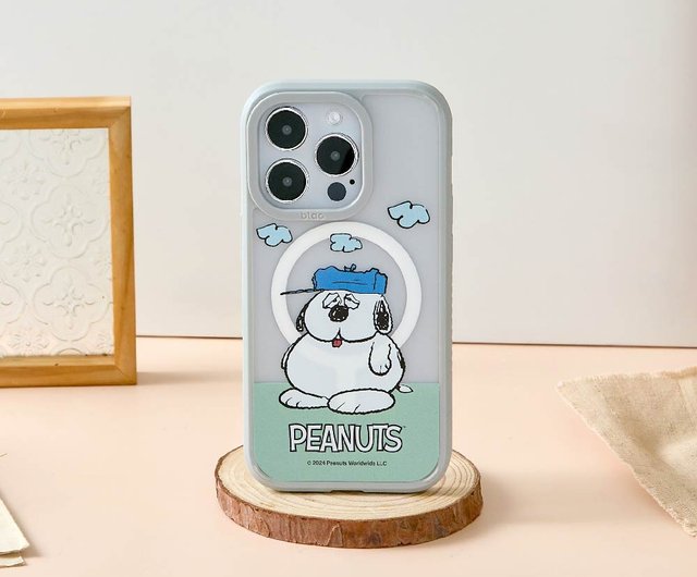 SNOOPY 草の中のスヌーピー オラフ オーロラフォグ MagSafe iPhone ケース - ショップ TOYSELECT スマホケース -  Pinkoi