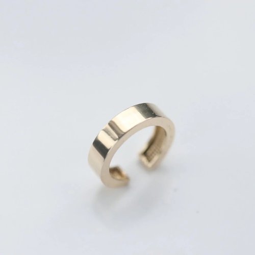 CHARIS GRACE 14K Luxury Gold Cuff 厚金耳夾耳環